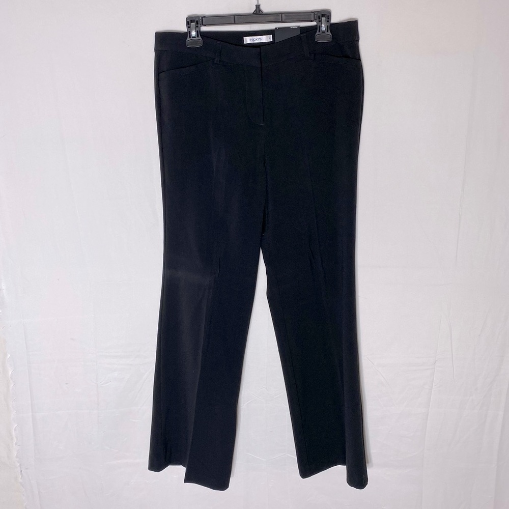 Ricki’s Black High Rise Wide Leg Pants 8